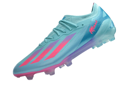 Adidas X Crazyfast FG Messi Turquoise Roze