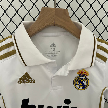 Vintage Real Madrid 2011-12 Home Kids Kit