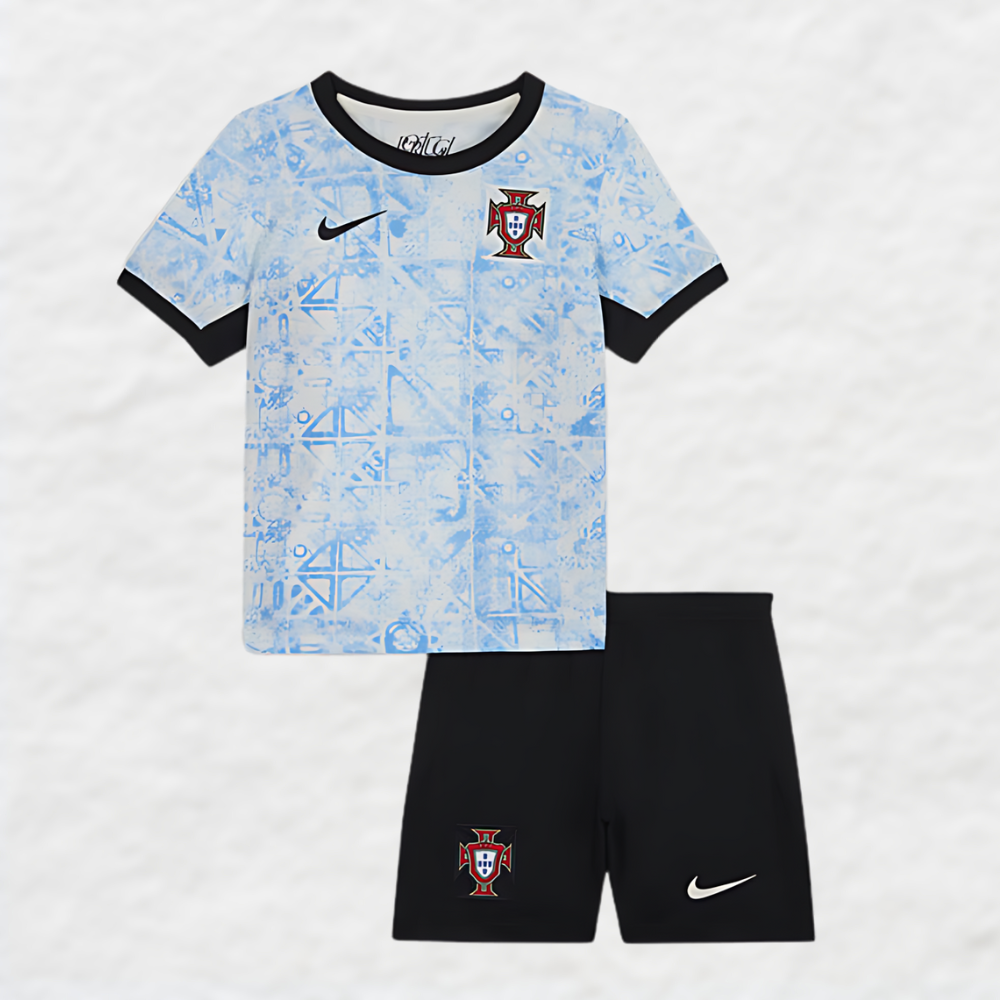 KIDS PORTUGAL EUROS 2024 AWAY SHIRT