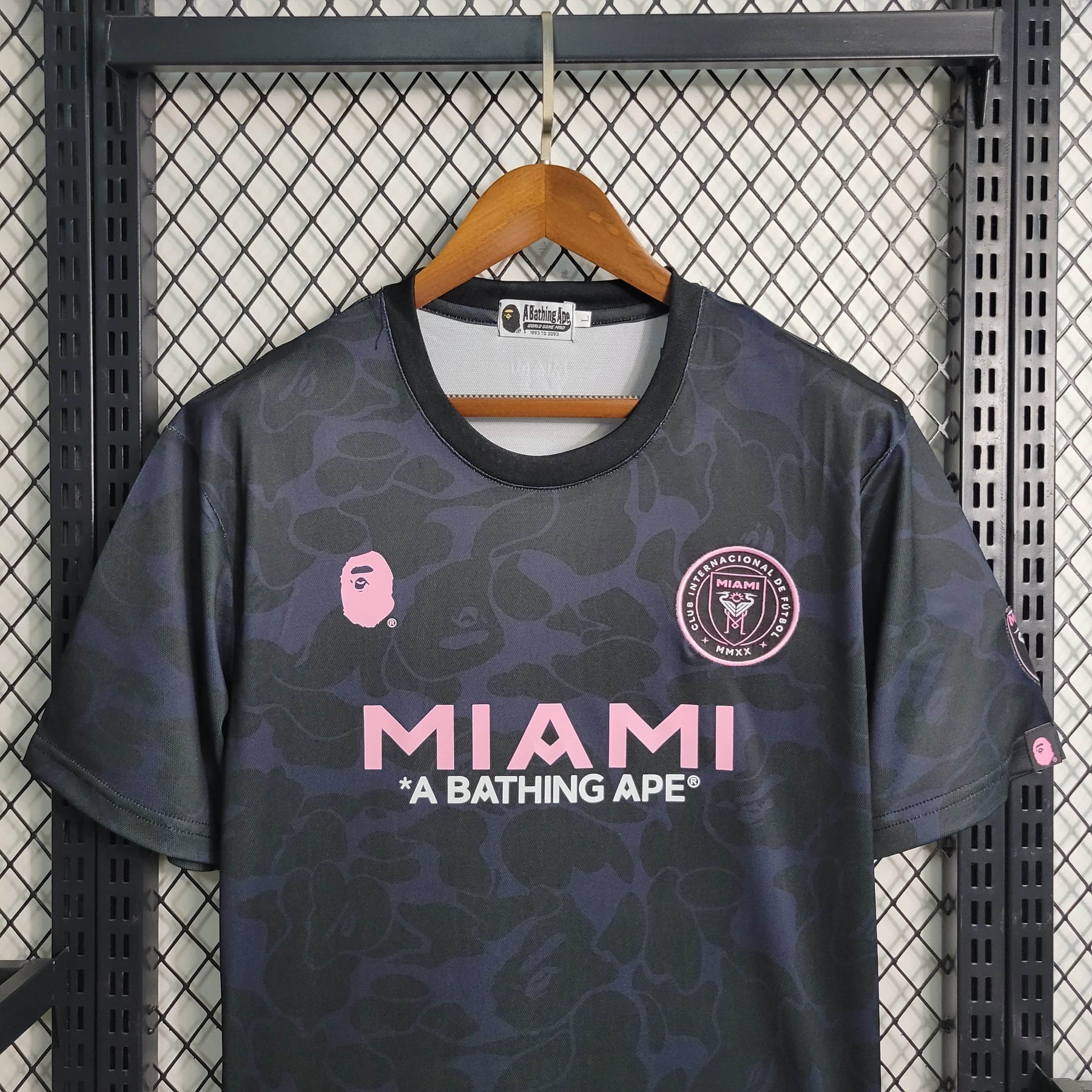 INTER MIAMI X A Bathing APE 2023/2024 EDICIÓN ESPECIAL NEGRA