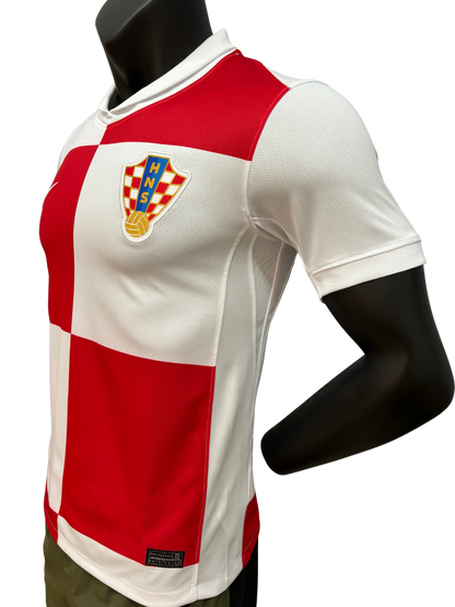 Camiseta de local de Croacia para la Eurocopa 2024 (versión para jugadores)