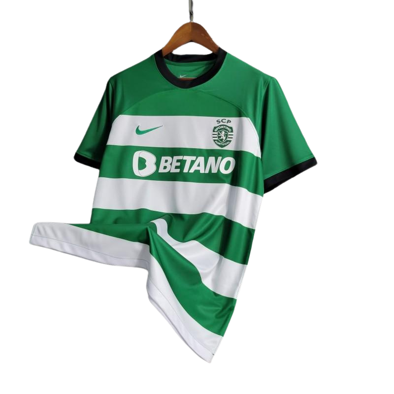 Sporting Lissabon Thuis Groen Voetbalshirt