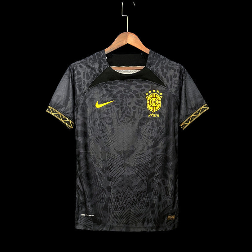 Brazil Black Panther Design Jersey - Special Edition