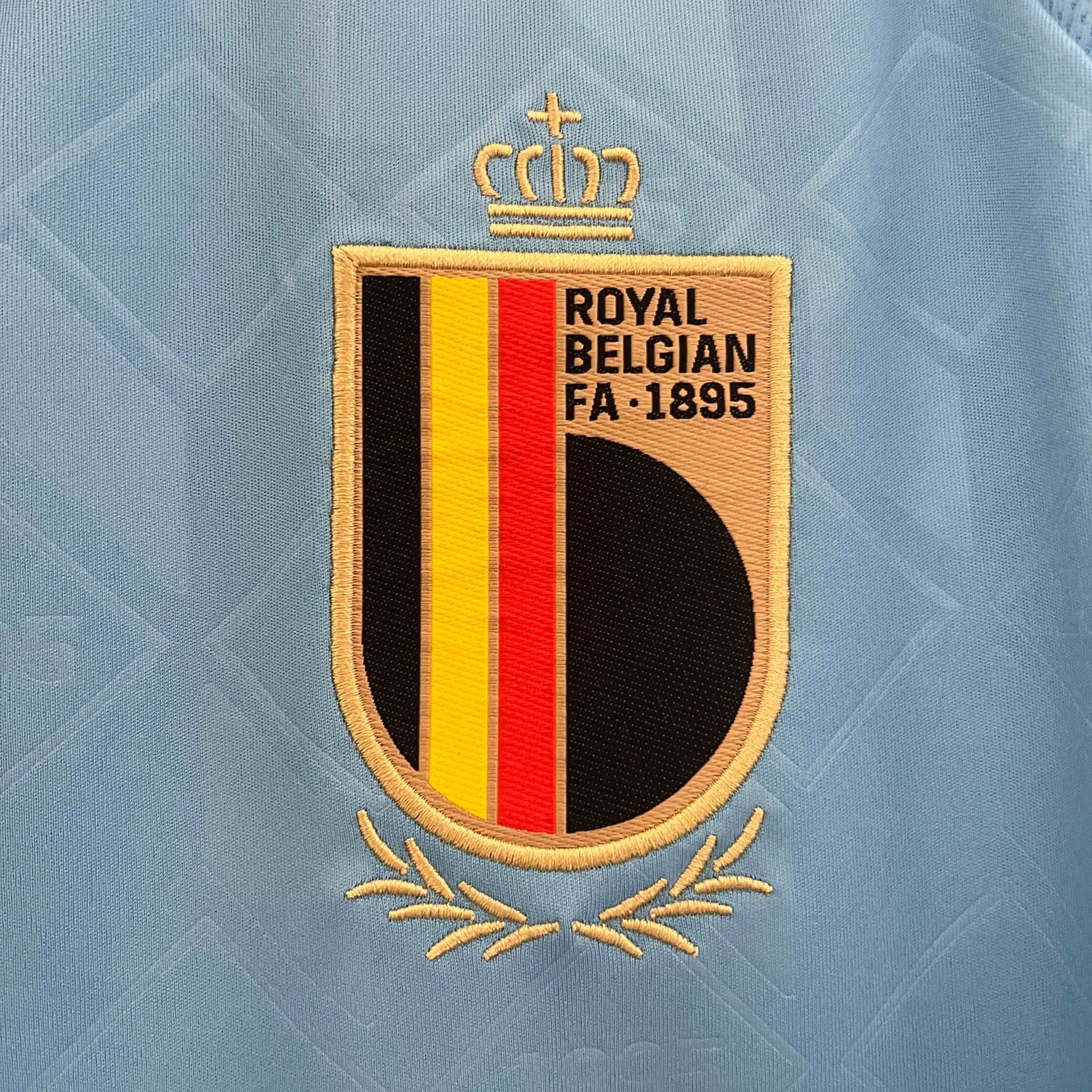 Camiseta visitante de Bélgica para la Eurocopa 2024 (versión para aficionados) 