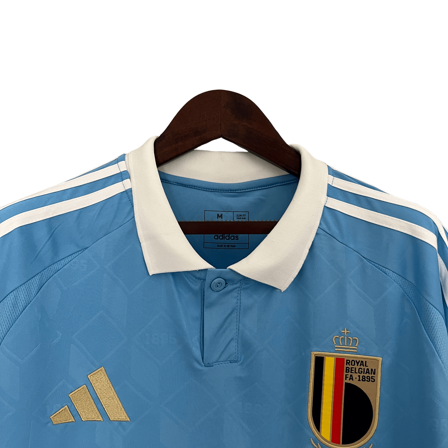 Camiseta visitante de Bélgica para la Eurocopa 2024 (versión para aficionados) 