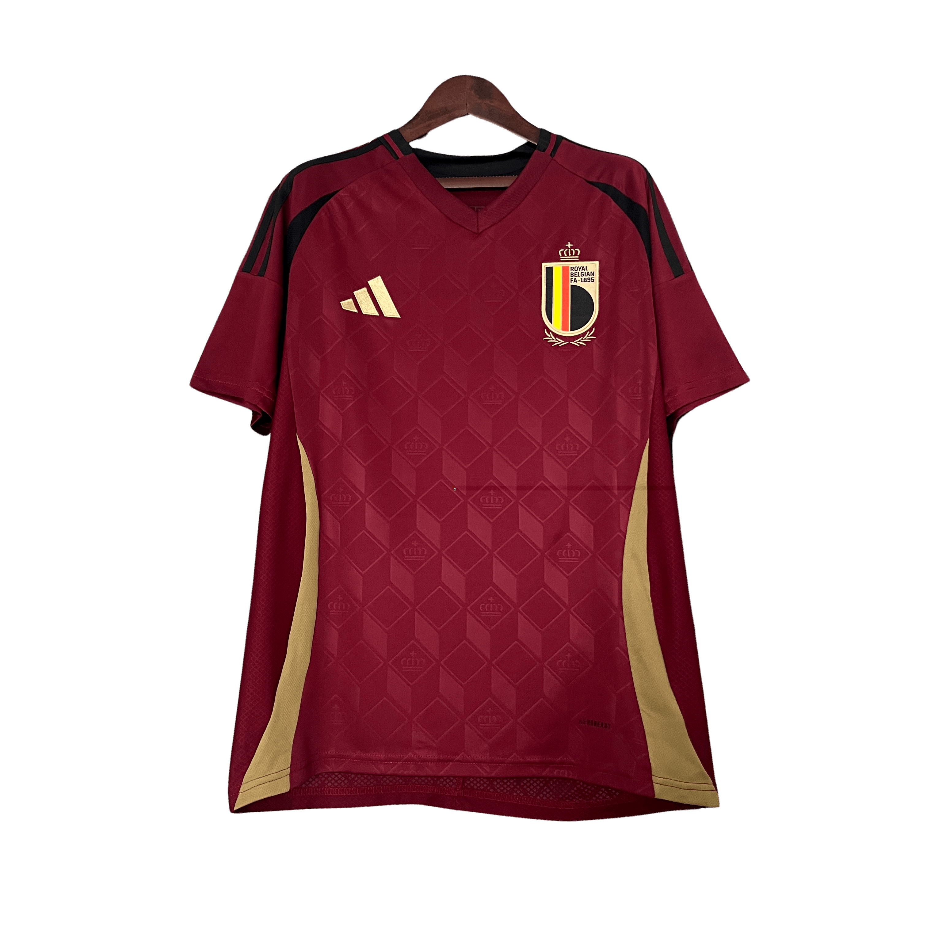 Camiseta local de Bélgica para la Eurocopa 2024 (versión para aficionados)