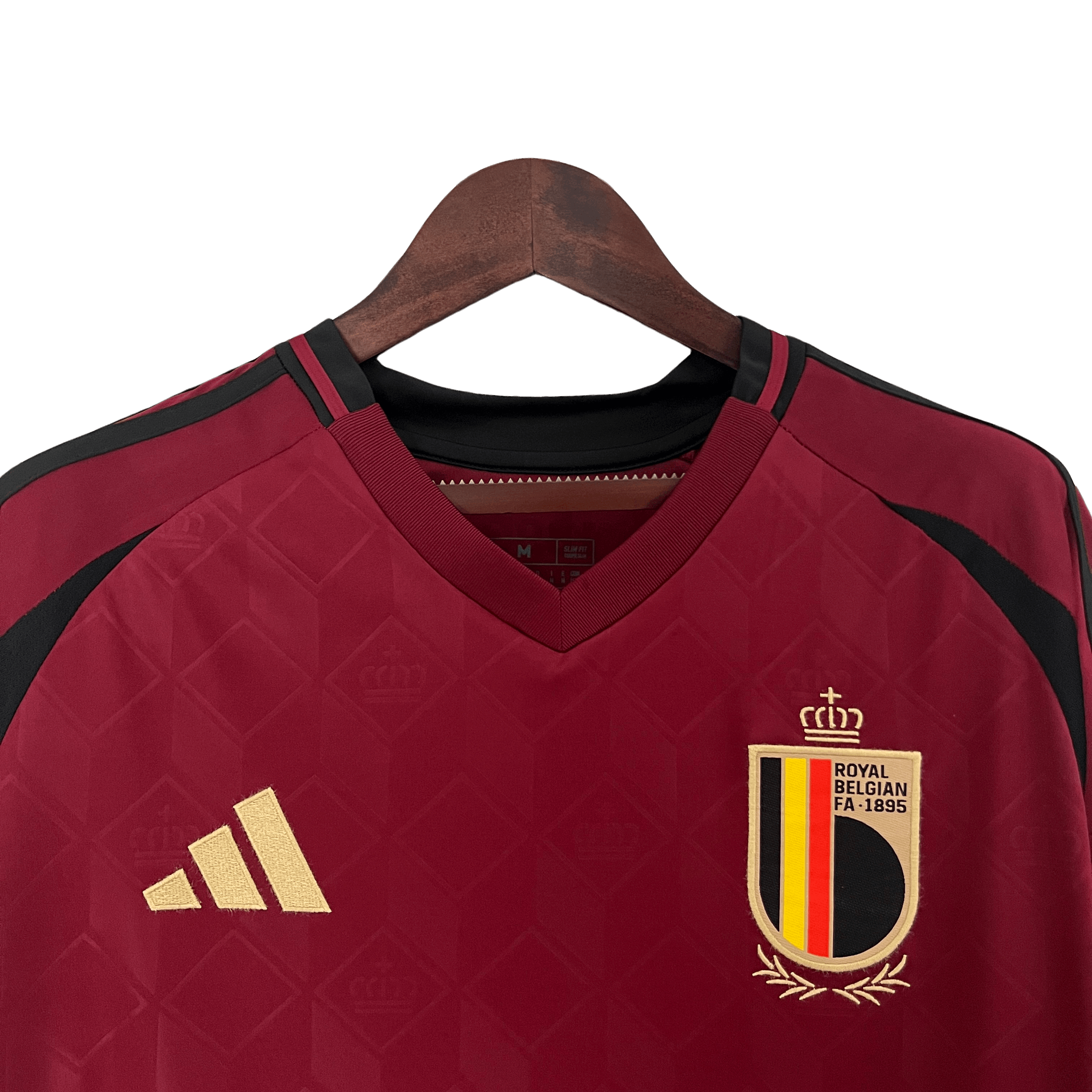 Camiseta local de Bélgica para la Eurocopa 2024 (versión para aficionados)