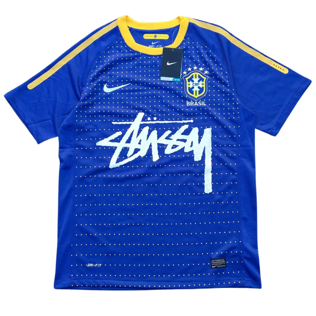 Brazilië X Stussy &quot;Blauw &amp;amp; Geel&quot; Gelimiteerde Editie