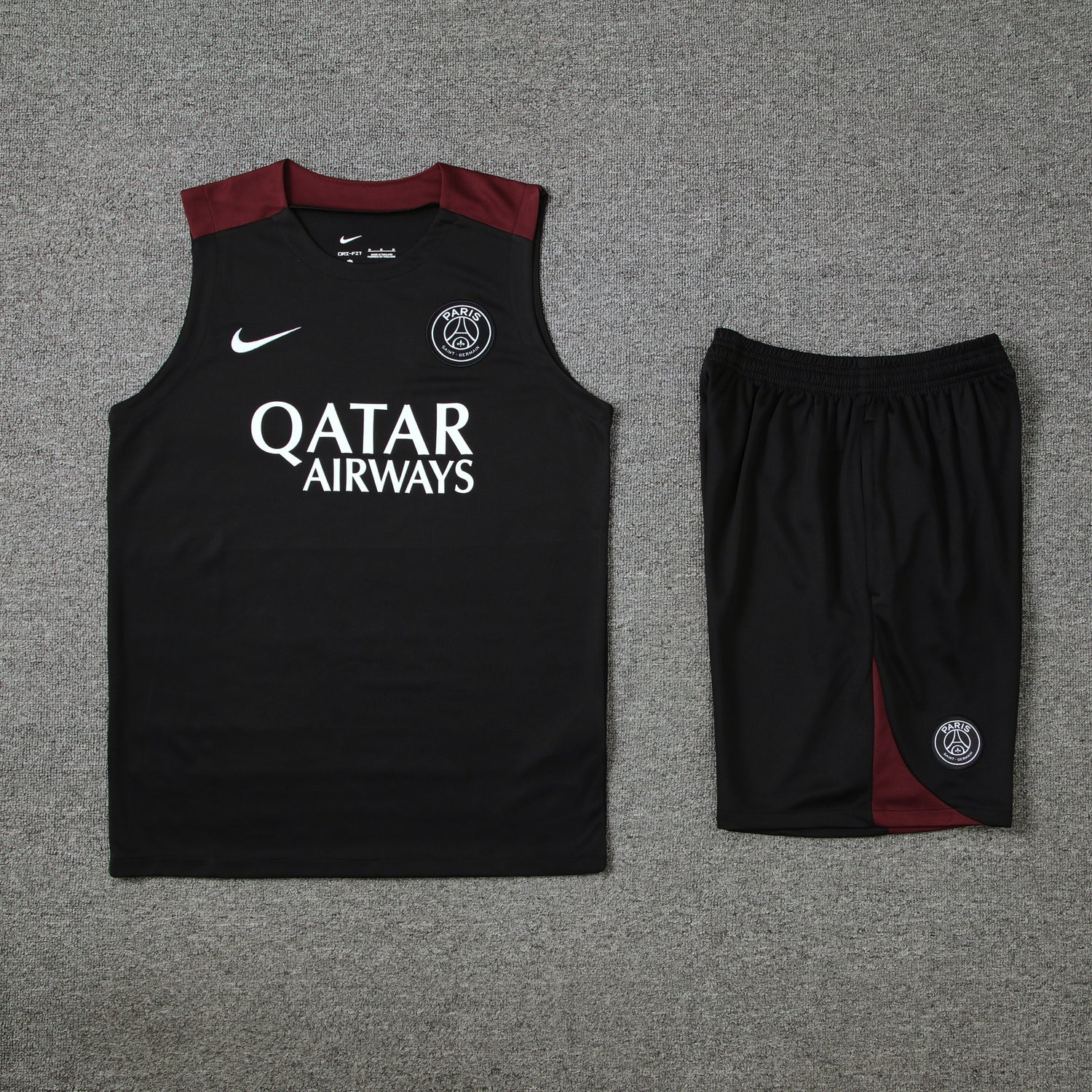 Conjunto de entrenamiento sin mangas del PSG 2024/25