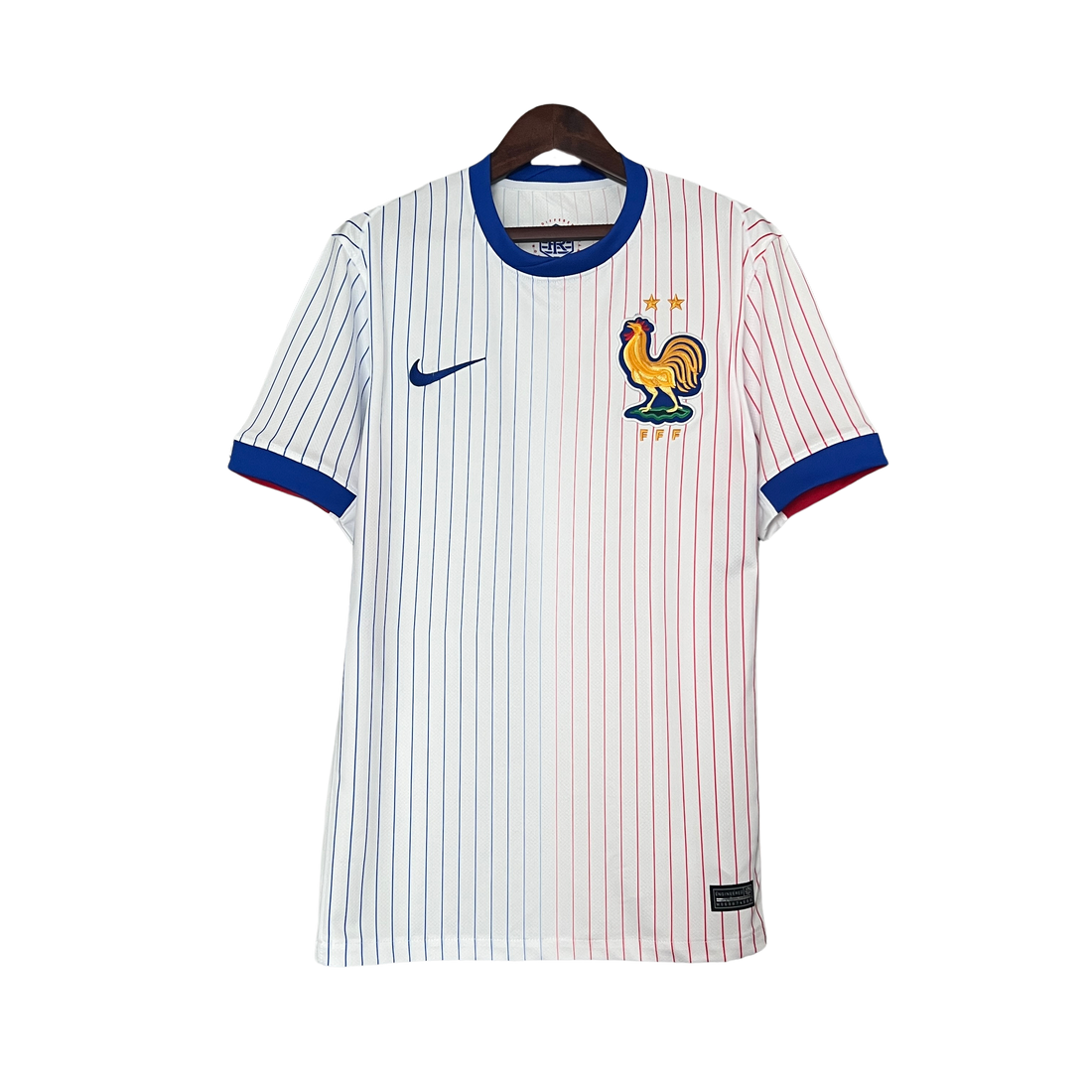 Camiseta visitante de Francia para la Eurocopa 2024 (versión para aficionados)