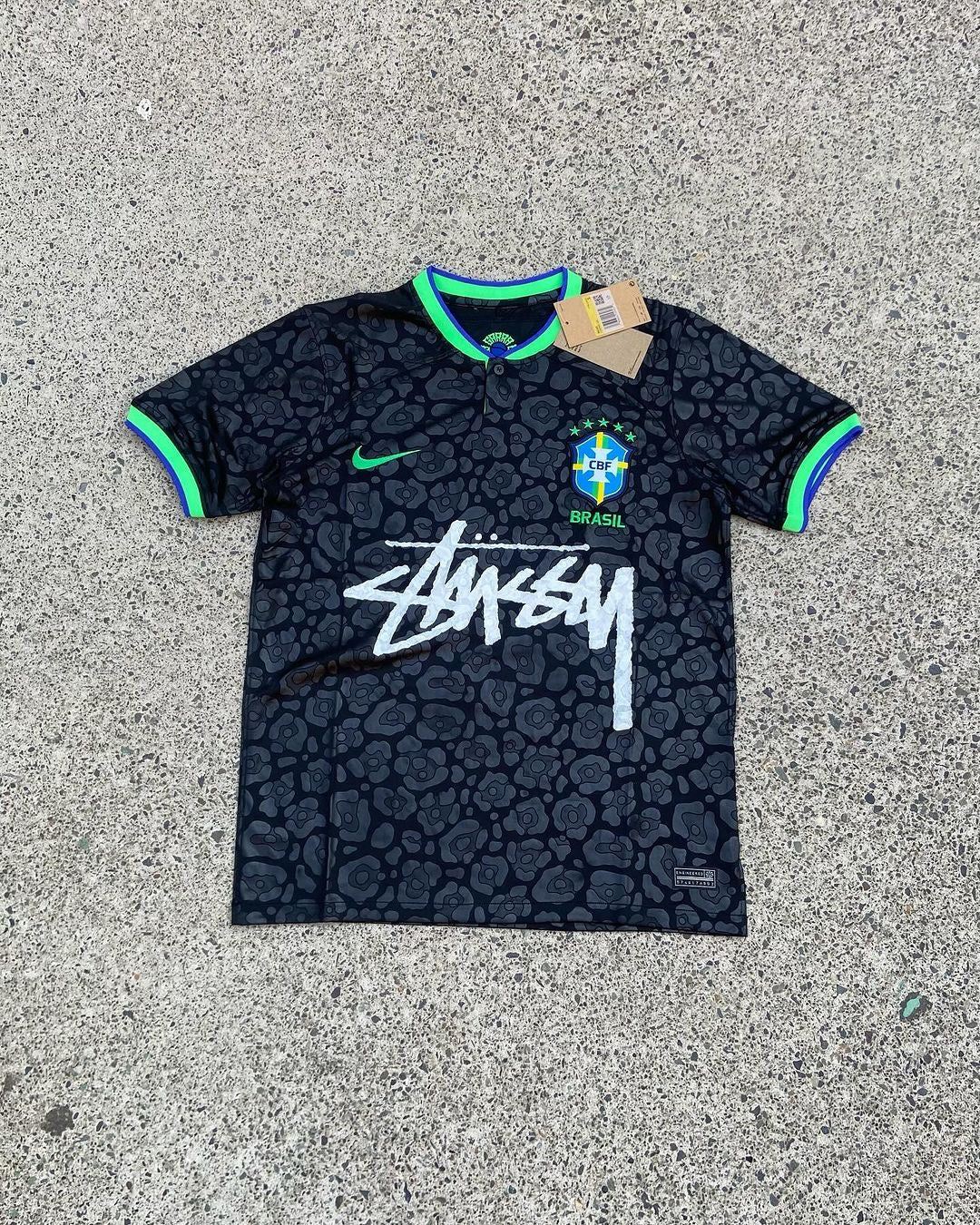 BRAZIL X STUSSY Zwarte Speciale Editie