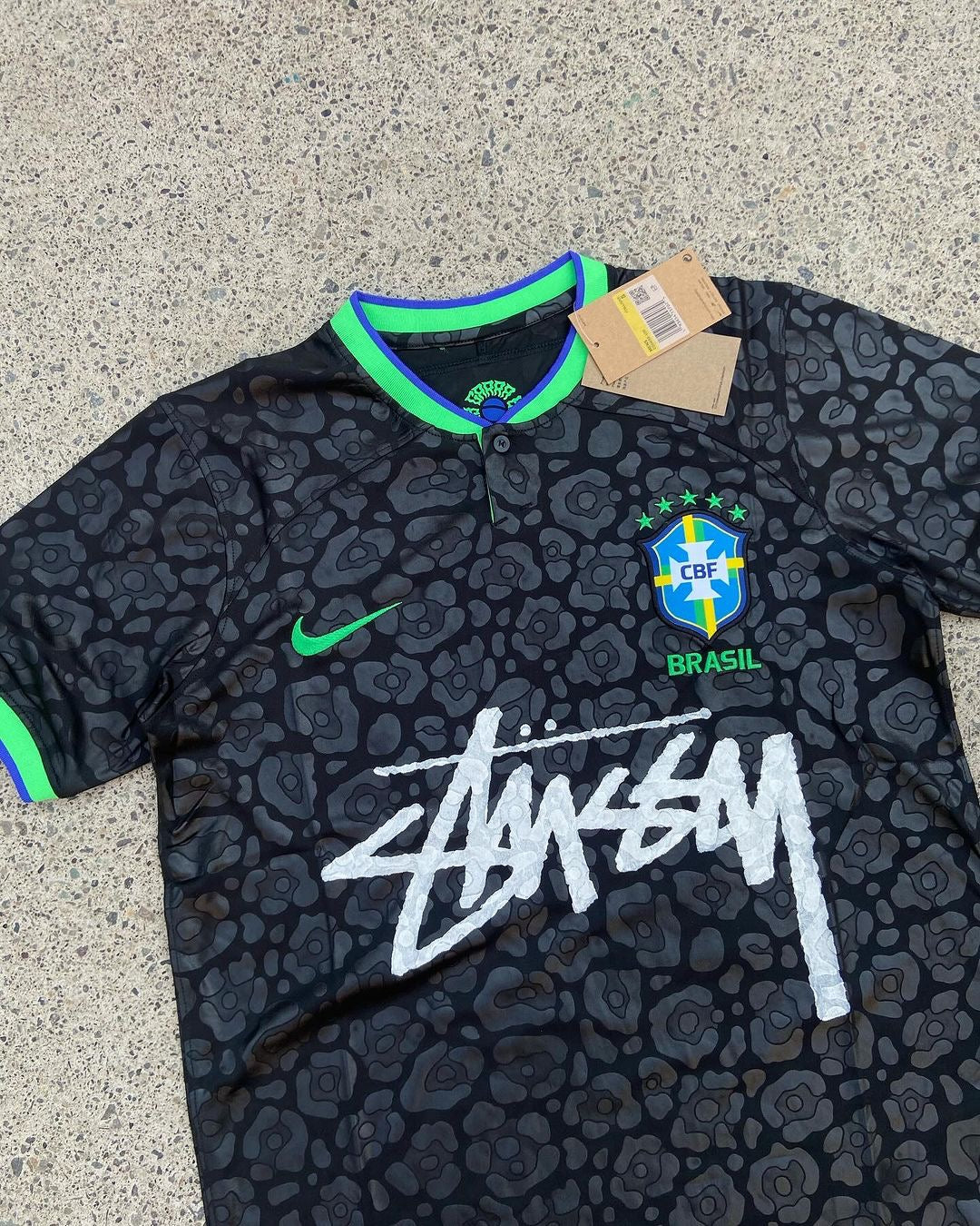 Edición especial negra BRAZIL X STUSSY