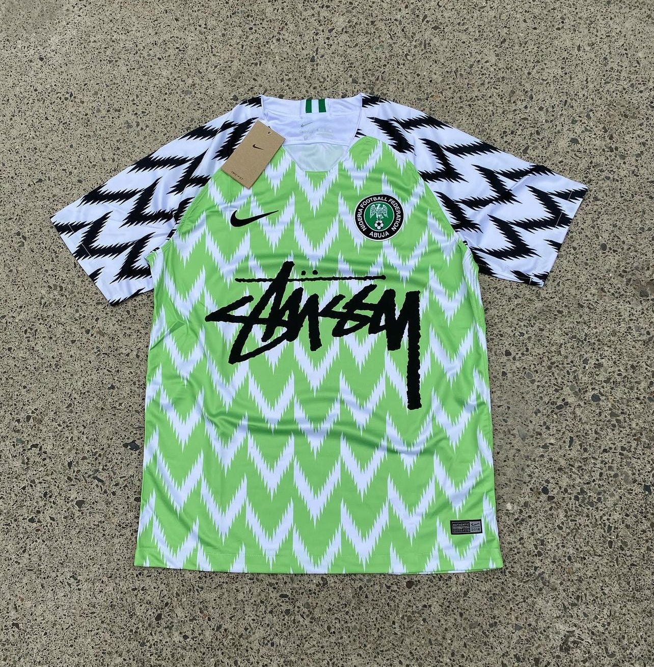 Nigeria 2018 Football Jersey X Stussy | Special Edition