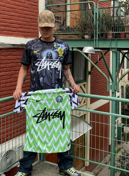 Nigeria 2018 Football Jersey X Stussy | Special Edition