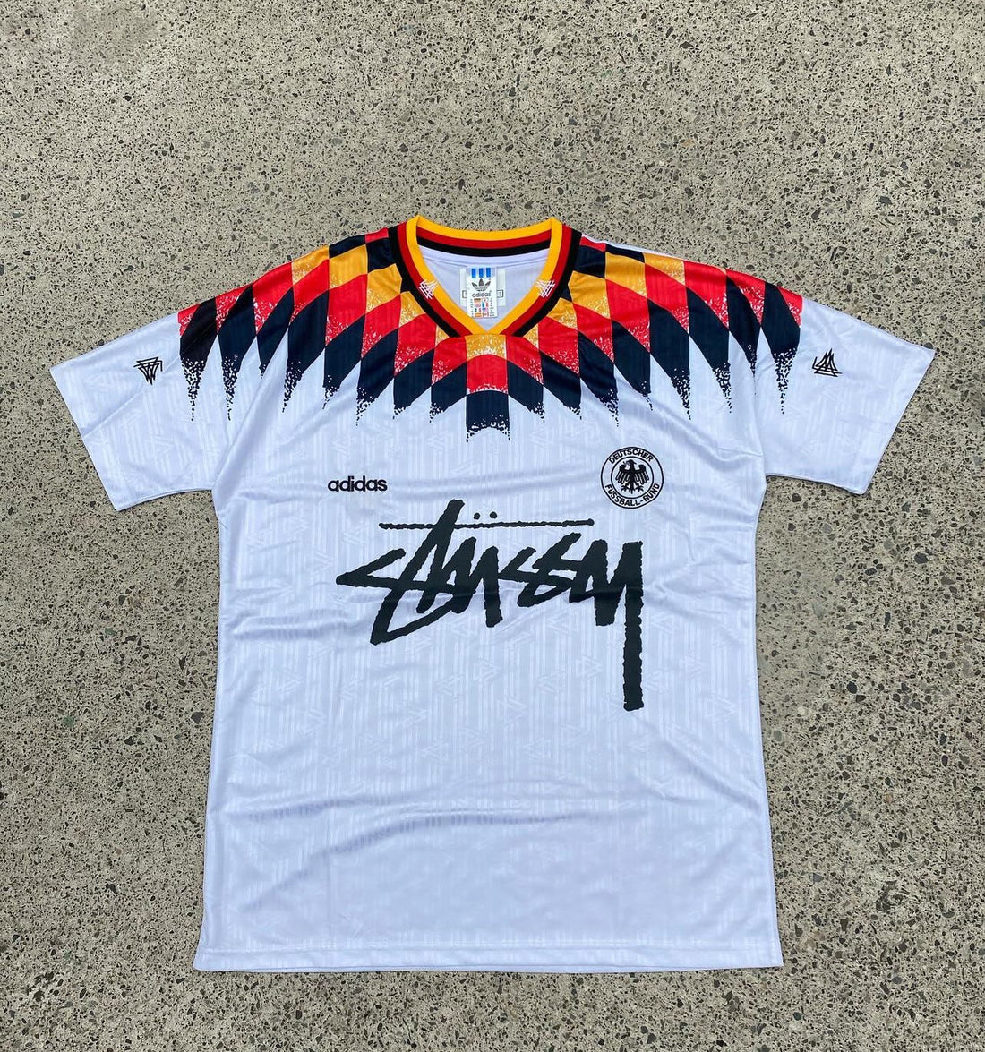 Germany 1994 Retro Football Jersey X Stussy | Special Edition