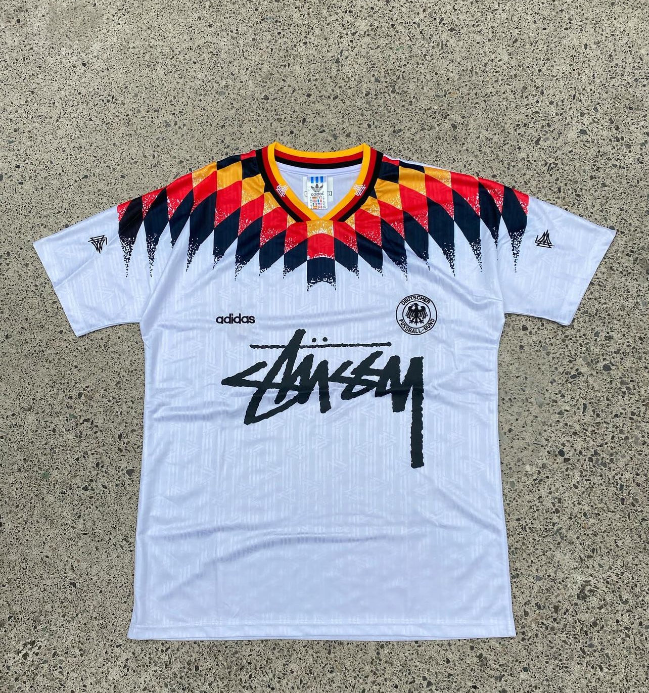 Germany 1994 Retro Football Jersey X Stussy | Special Edition