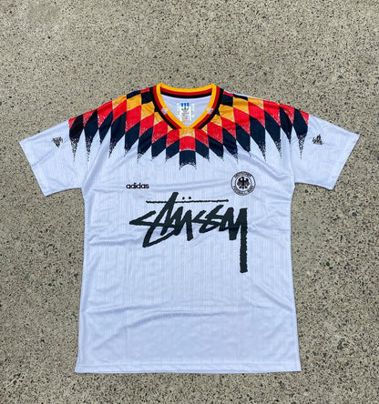 Germany 1994 Retro Football Jersey X Stussy | Special Edition