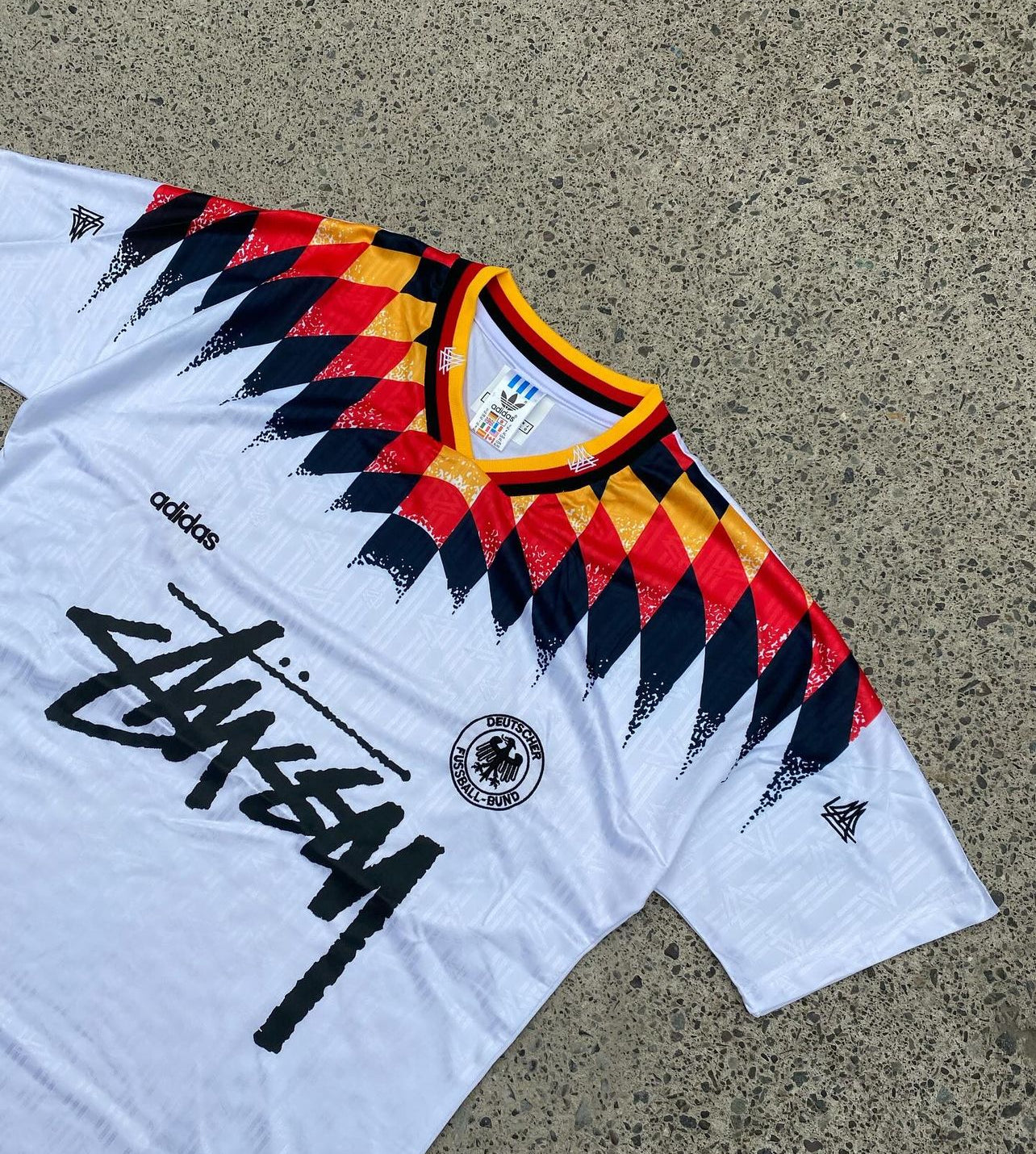 Germany 1994 Retro Football Jersey X Stussy | Special Edition