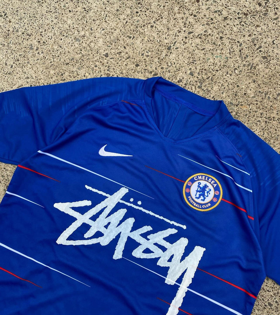 Edición especial Chelsea x Stussy