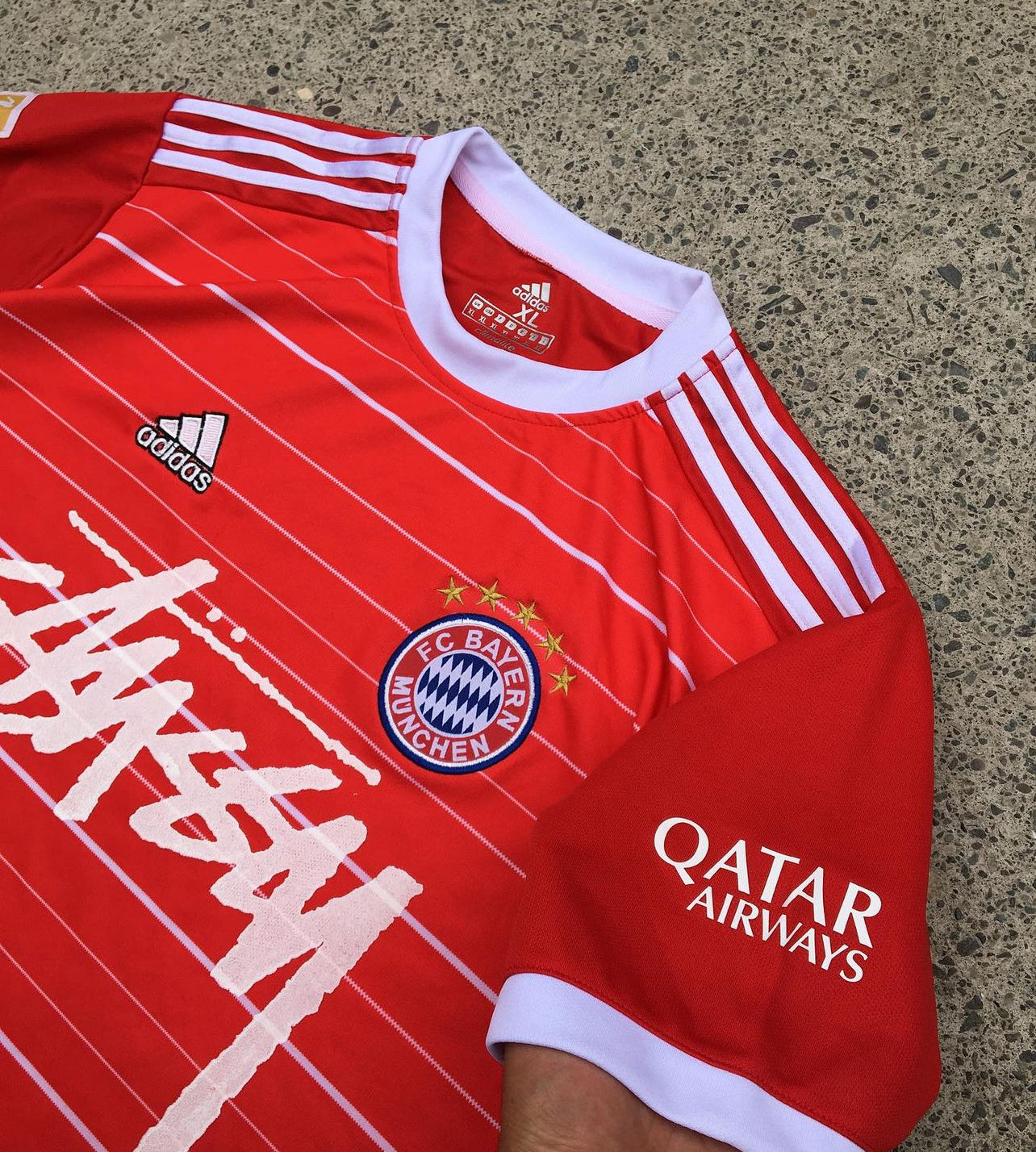 Edición especial del Bayern Múnich x Stussy