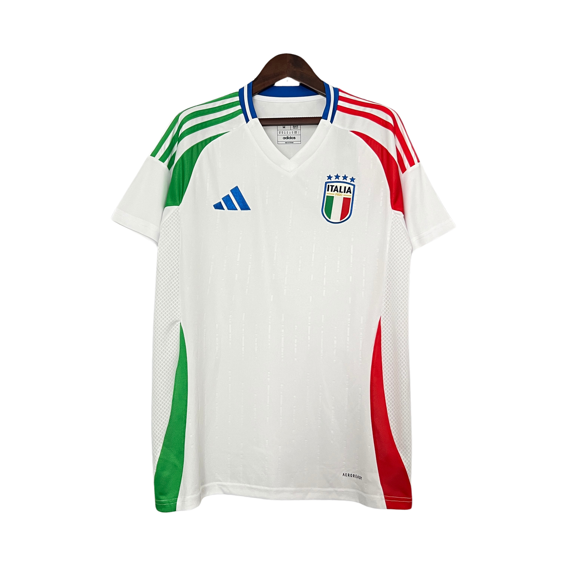 Camiseta visitante de Italia para la Eurocopa 2024 (versión para aficionados)