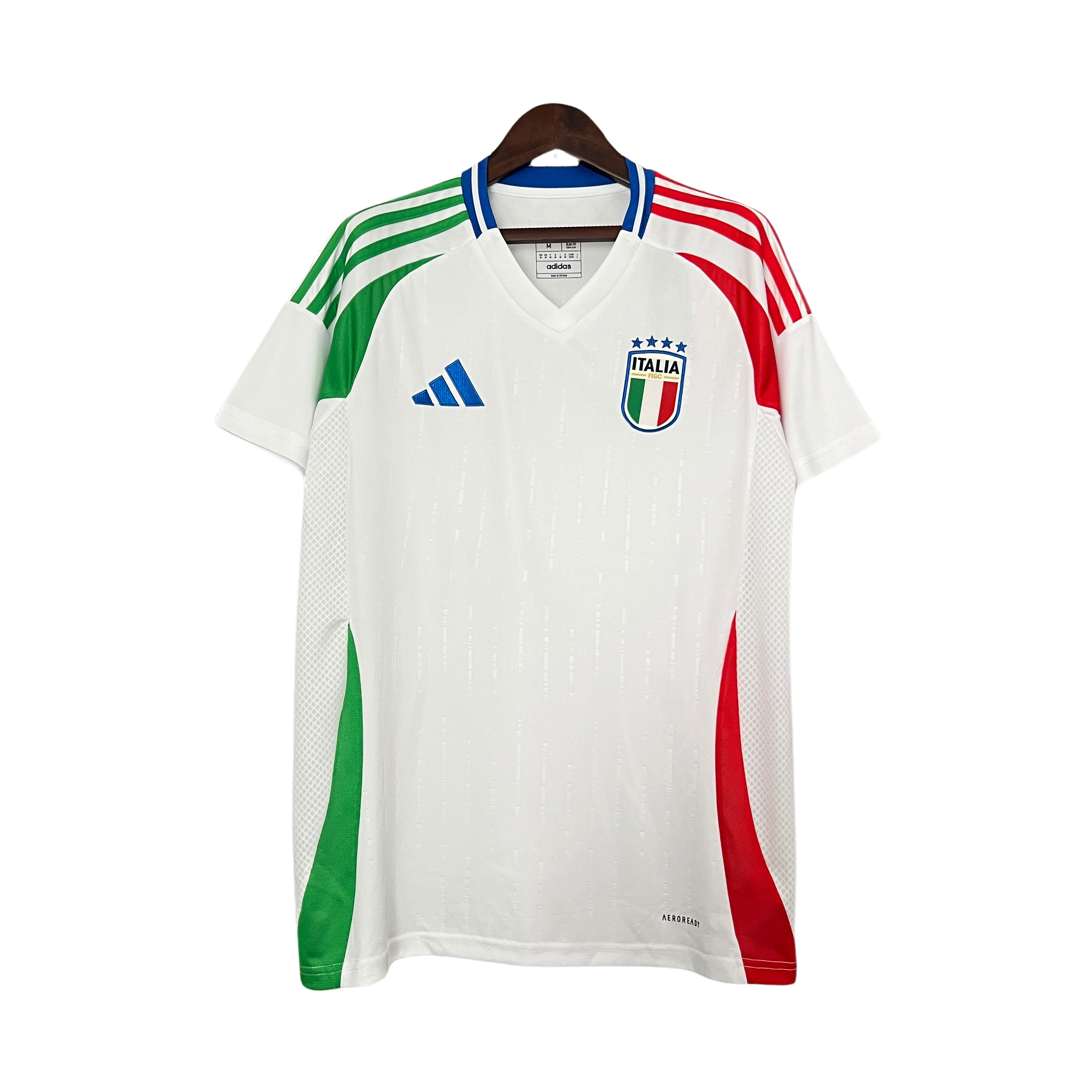 Camiseta visitante de Italia para la Eurocopa 2024 (versión para aficionados)