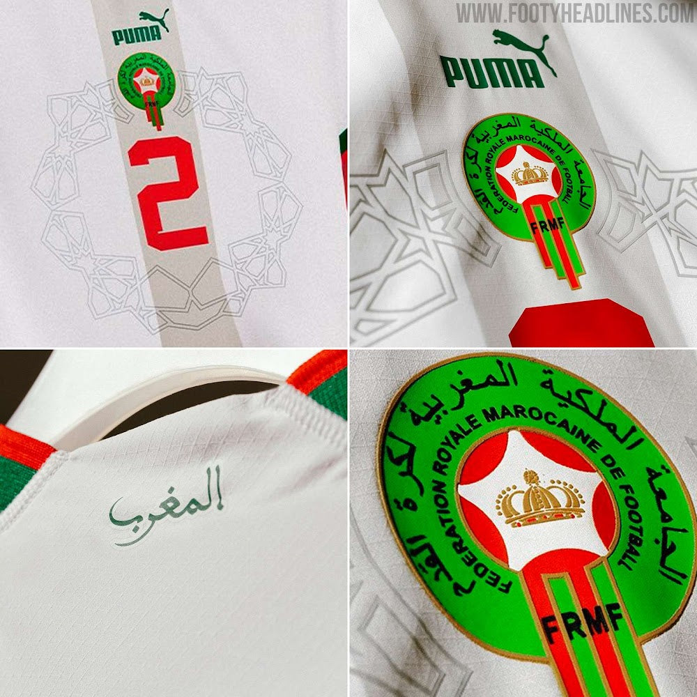 Camiseta visitante de Marruecos 2022/2024