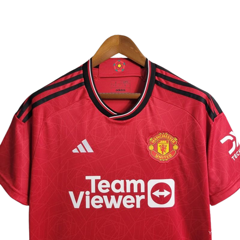 Camiseta local del Manchester United 23-24 (versión para aficionados)