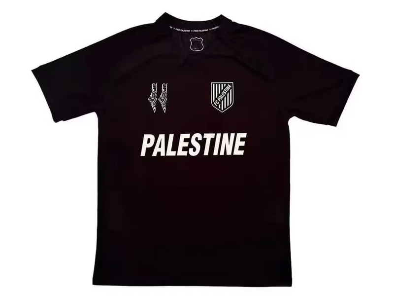 Camiseta negra edición especial Palestina FC 2024