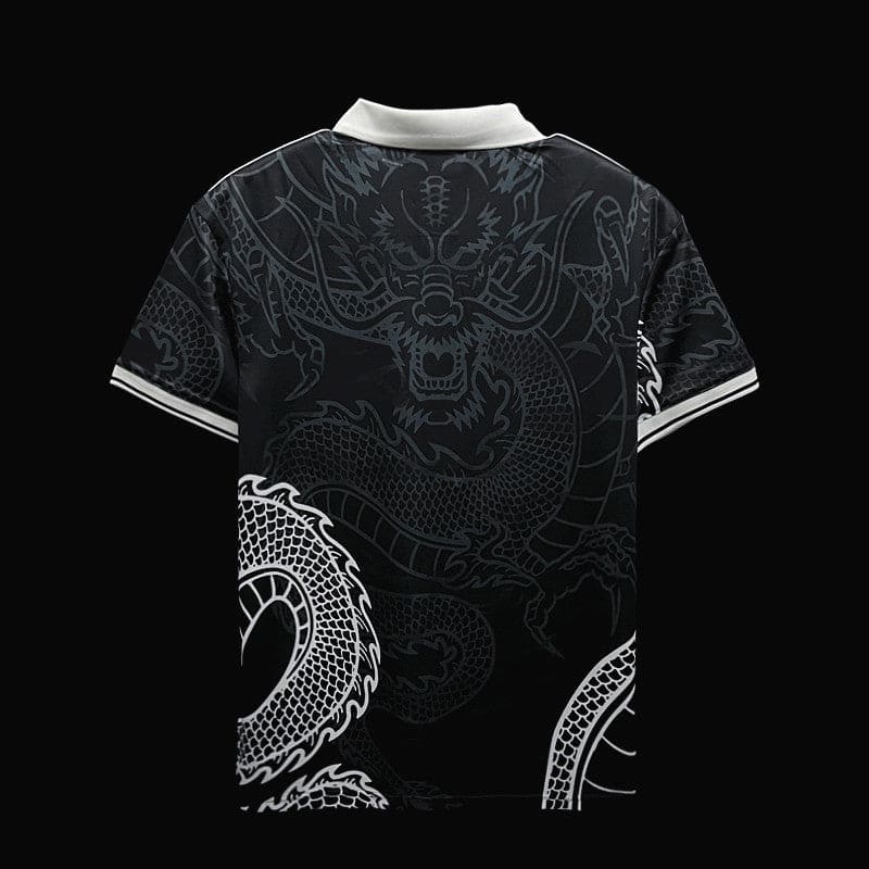 Dragon Design real Madrid Shirt (Black)