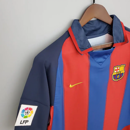 Barcelona 2003-2004 Retro Home Jersey