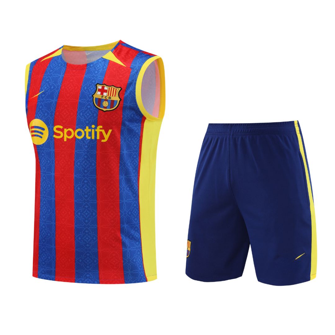 Conjunto de verano sin mangas FC BARCELONA BLAUGRANA 2024/2025