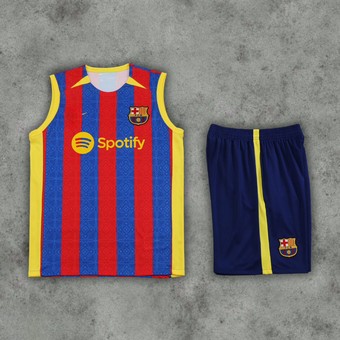 FC BARCELONA BLAUGRANA sleeveless Summer set 2024/2025