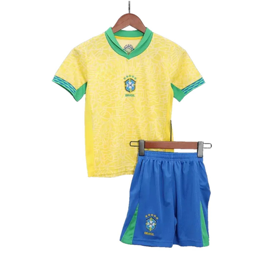 Brazilië Thuisshirt 24/25 - Kinderen