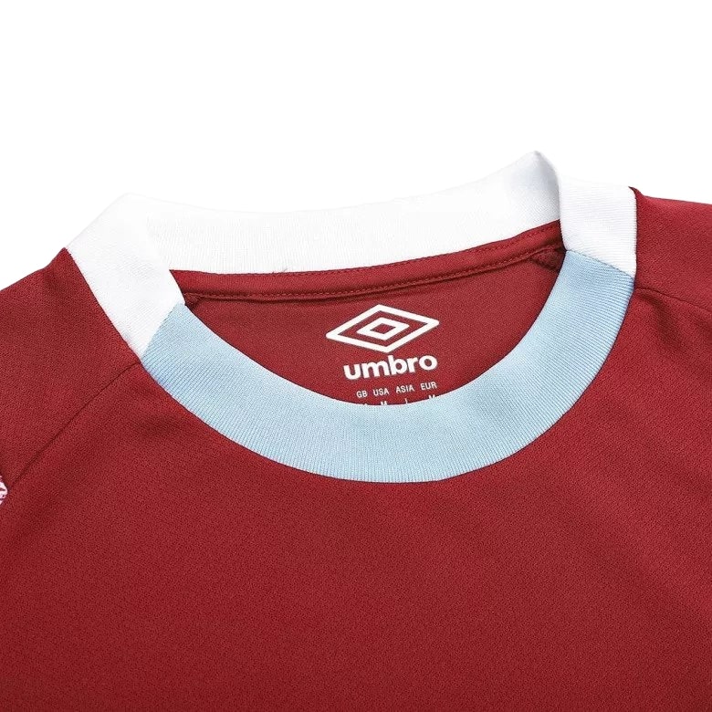 Camiseta de local de manga corta del West Ham United 2023-24 de Umbro