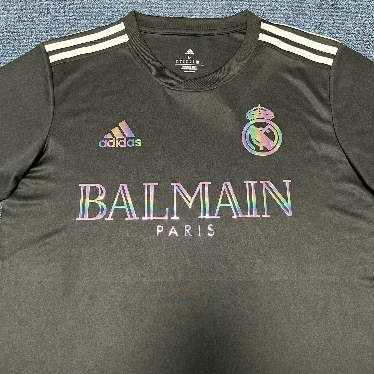 Real Madrid x Balmain Zwart Shirt