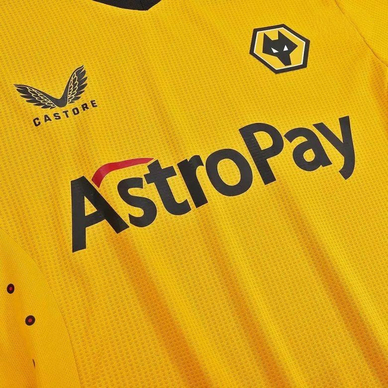 Wolverhampton Wanderers 2022/23 Thuisshirt van Castore