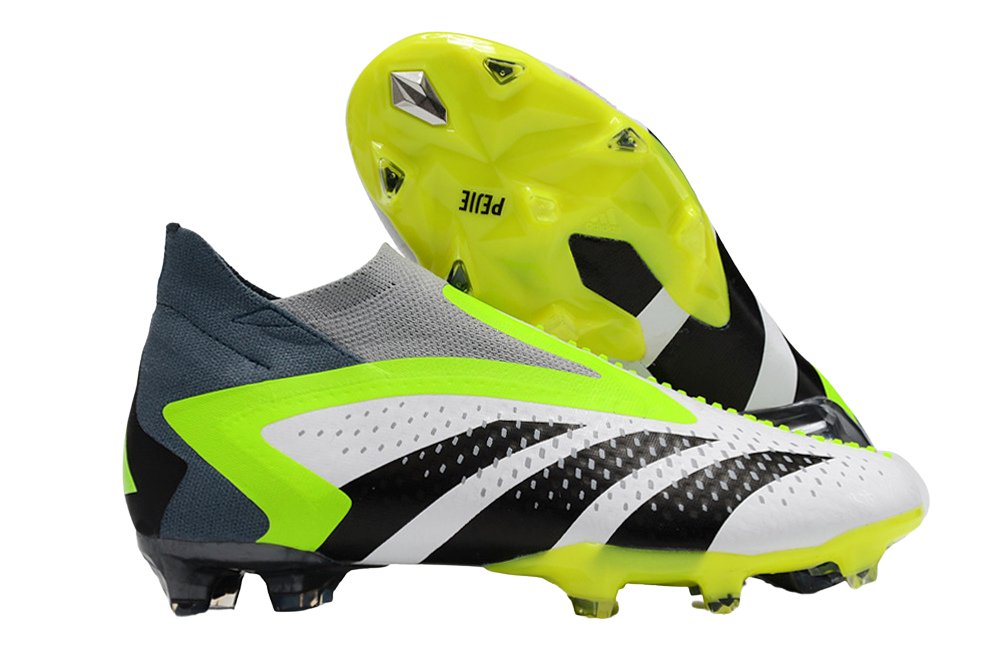 Adidas Predator Accuracy + AG Crazyrush - Blanc/Noir/Lucid Lemon