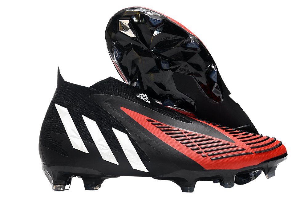 Adidas Predator Edge FG - Black/White/Red