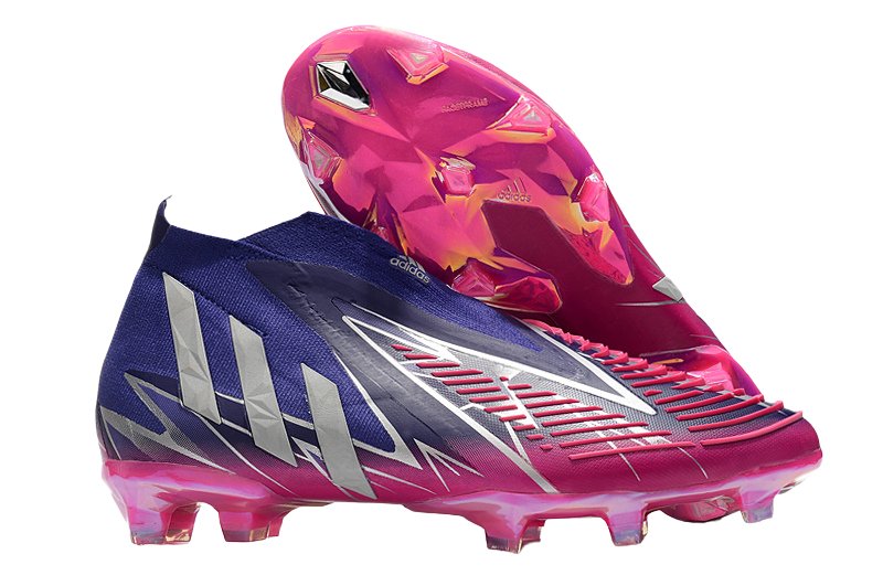 Adidas Predator Edge FG Champions Code - Paars/Zilver Metallic/Roze 