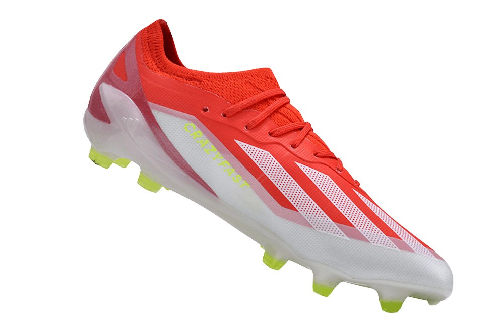 Adidas X Crazyfast.1 FG - Rojo/Blanco/Amarillo solar