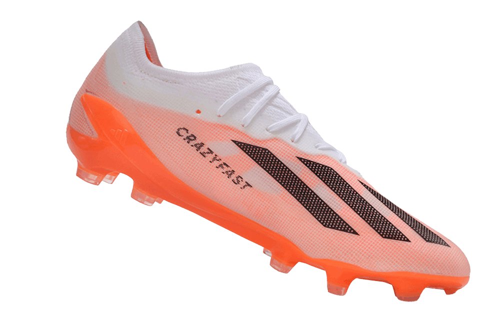 Adidas X Crazyfast.1 FG - Zonne-rood/zwart/wit