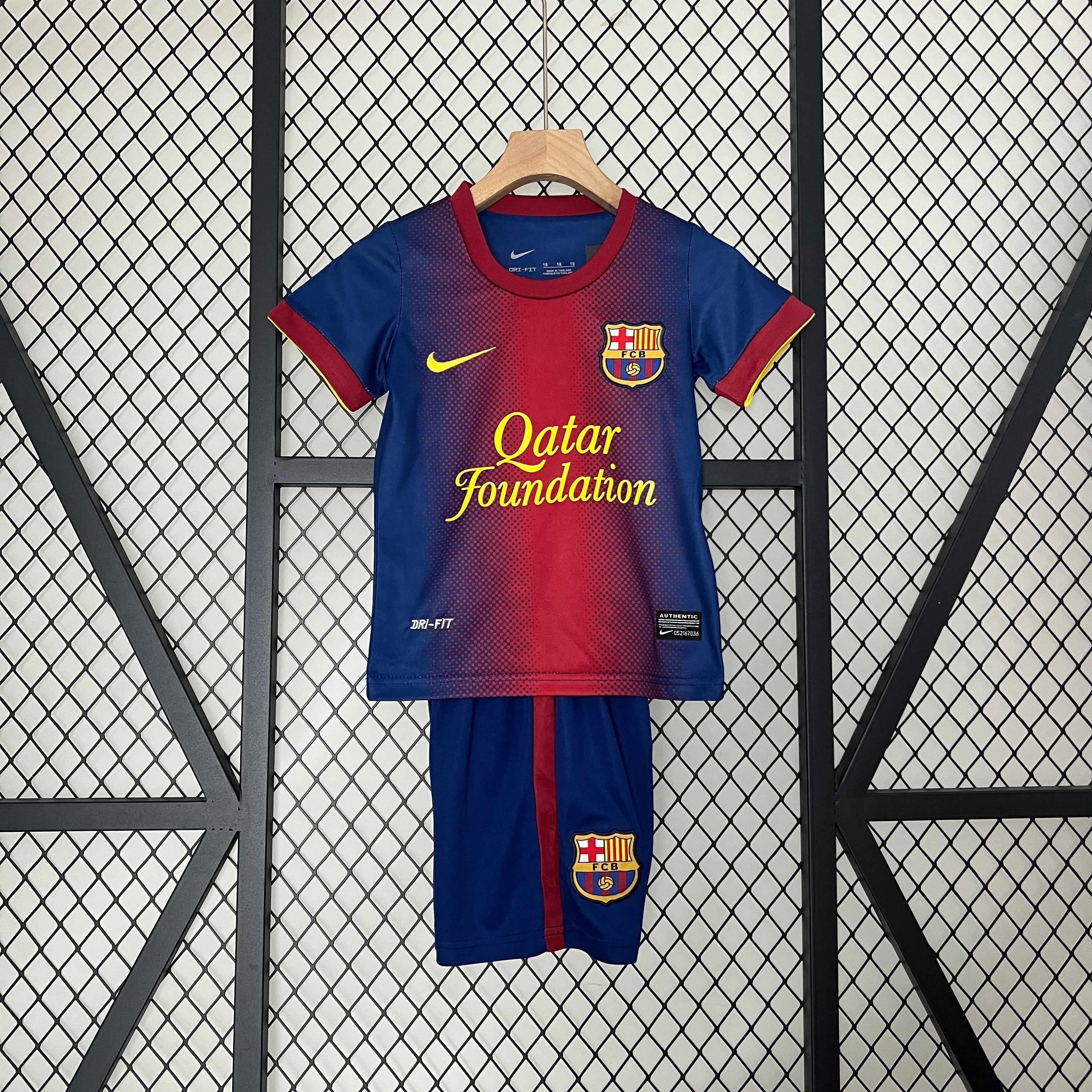 BARCELONA 2012 - 2013 HOME JERSEY FOR CHILDREN