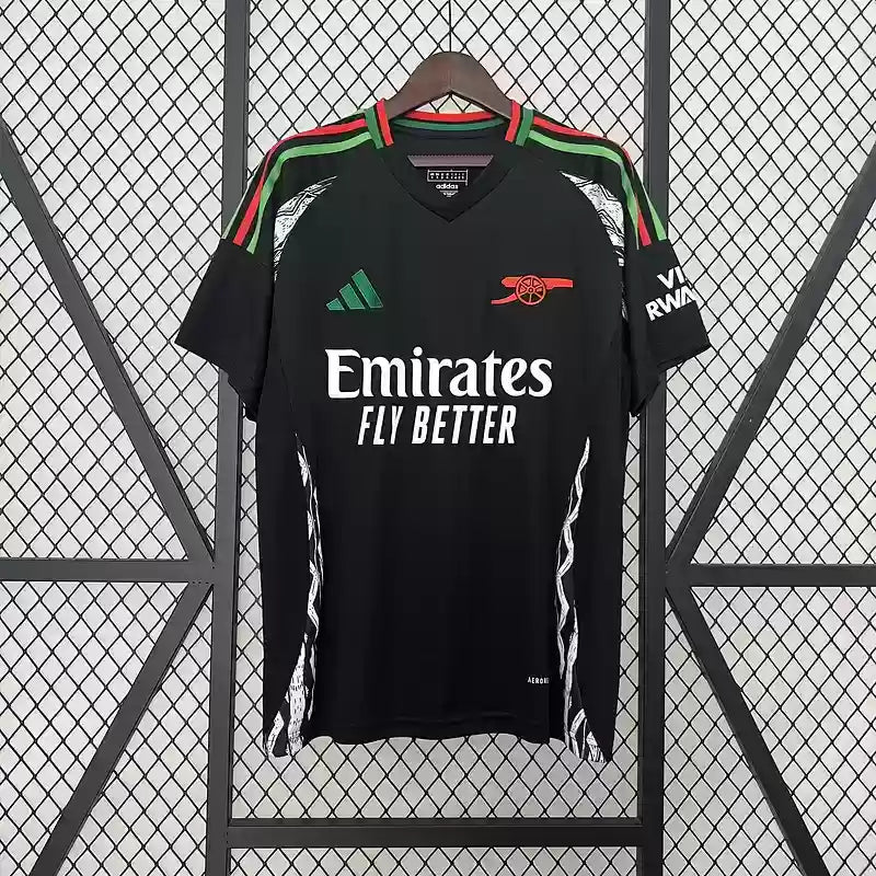 Camiseta visitante del Arsenal 24/25 (negra)