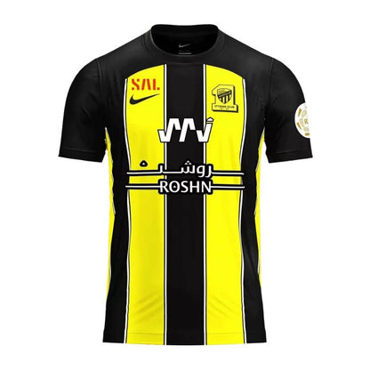 BENZEMA 9 Al Ittihad Saudi Home Soccer Jersey 2023/24