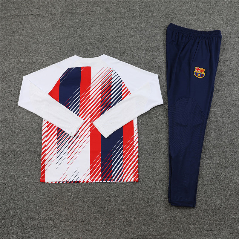 Barcelona 23-24 | White Camouflage Style | Tracksuit