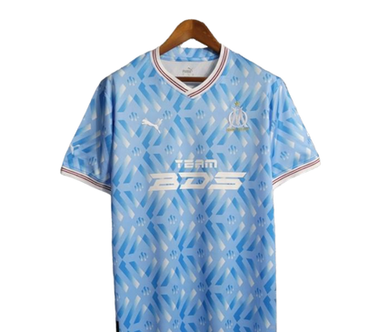 Olympique Marseille Blue Trainingsset Special Edition 23-24 - Fanversie