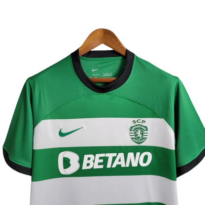 Sporting Lissabon Thuis Groen Voetbalshirt