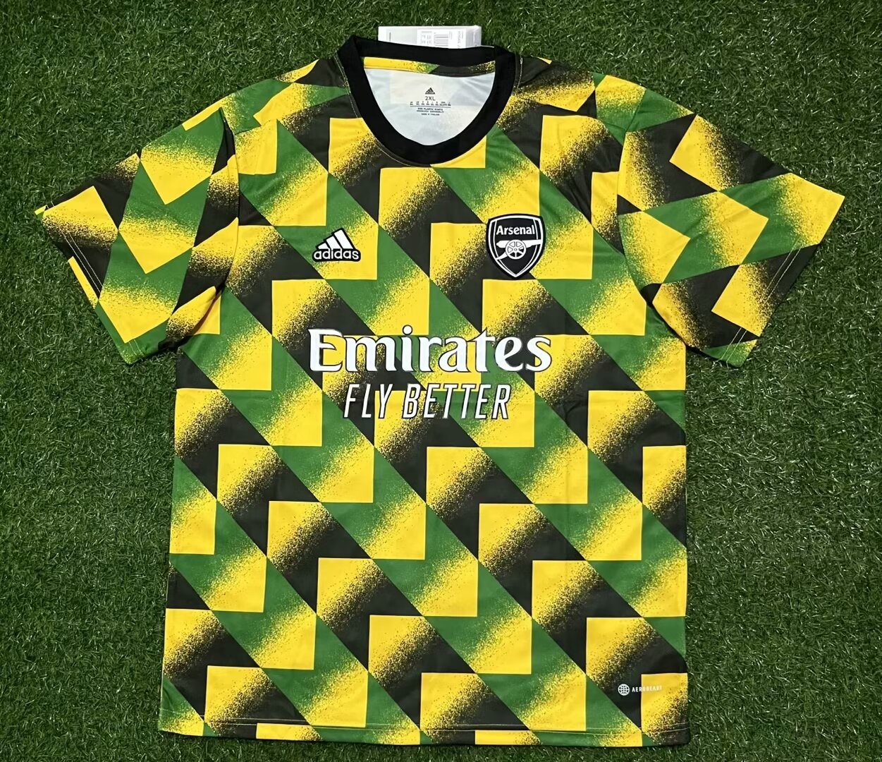 Camiseta del Arsenal Jamaica | Kit de entrenamiento previo al partido 22/23