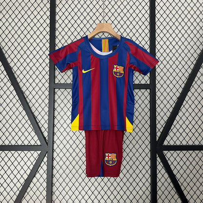 BARCELONA 2005 - 2006 HOME JERSEY FOR CHILDREN